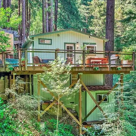 Cozy Cabin In Redwoods With Hot Tub Guerneville Exterior photo