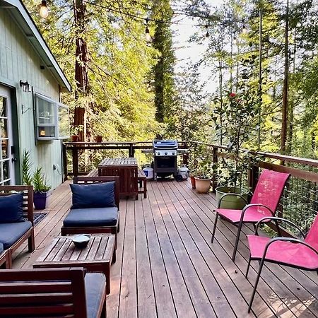 Cozy Cabin In Redwoods With Hot Tub Guerneville Exterior photo