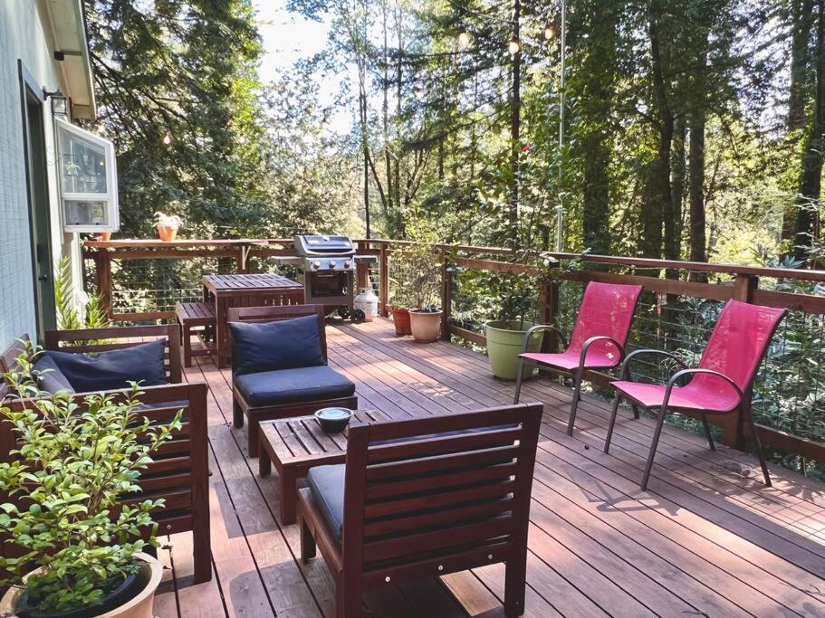 Cozy Cabin In Redwoods With Hot Tub Guerneville Exterior photo